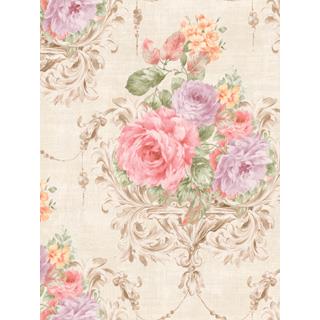 Seabrook Designs NF50001 Nefeli Acrylic Coated Traditional/Classic Wallpaper